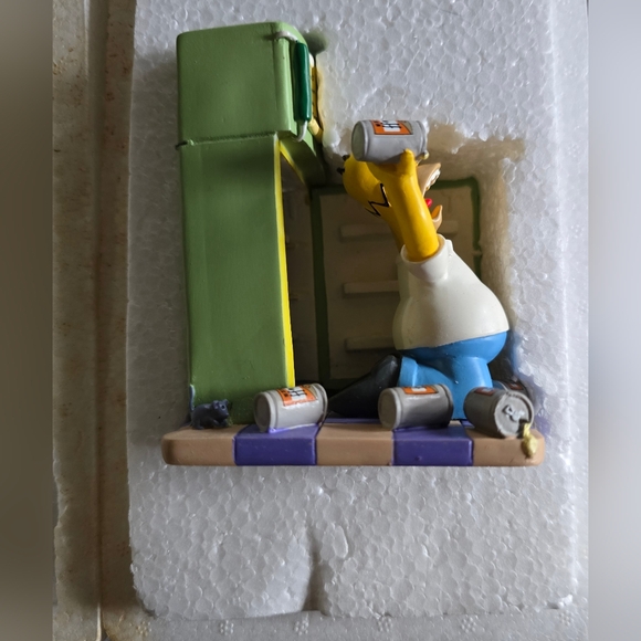 Homer Simpson Oh Cruel Fate Springfield Sculpture Collection 441 Hamilton Fox - Picture 3 of 5